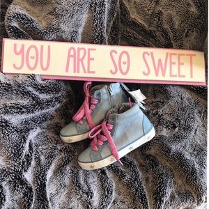 GAP Toddler Girl Denim Hi-Tops